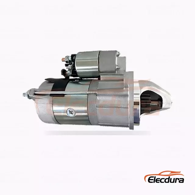 3784889M1 Perkins Starter Motor, 12V 3.2kW 10 Teeth, Rear Terminal View