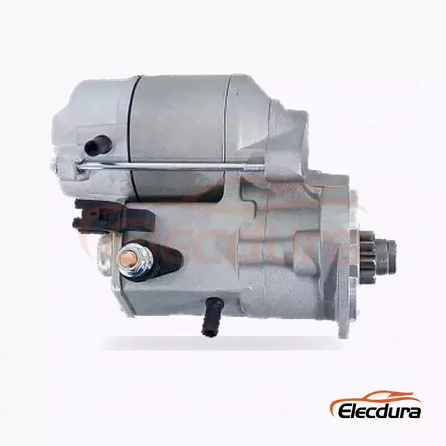 0280007800 Rozrusznik Kubota, 12 V, 2,5 kW, 11 zęb&oacute;w, widok z tyłu zacisku