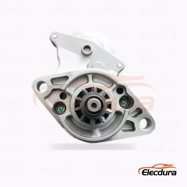428000-0980 Dodge Starter Motor, 12V 2kW 10 Teeth, Complete Side View