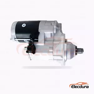 428000-1880 Freightliner and Thomas Built Starter Motor, 12V 4.0kW 11 Teeth, Complete Side View