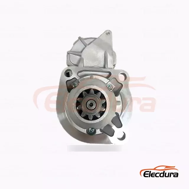 128000-5730 Caterpillar 3114 Starter Motor, 24V 5.5kW 10 Teeth, Complete Side View