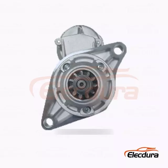 128000-4250 Isuzu 6SD1 and 6SA1 Starter Motor, 24V 5.5kW 11 Teeth, Rear Terminal View
