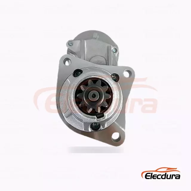 128000-4090 Caterpillar スターター モーター、12V 2.5kW 10 歯、完全側面図
