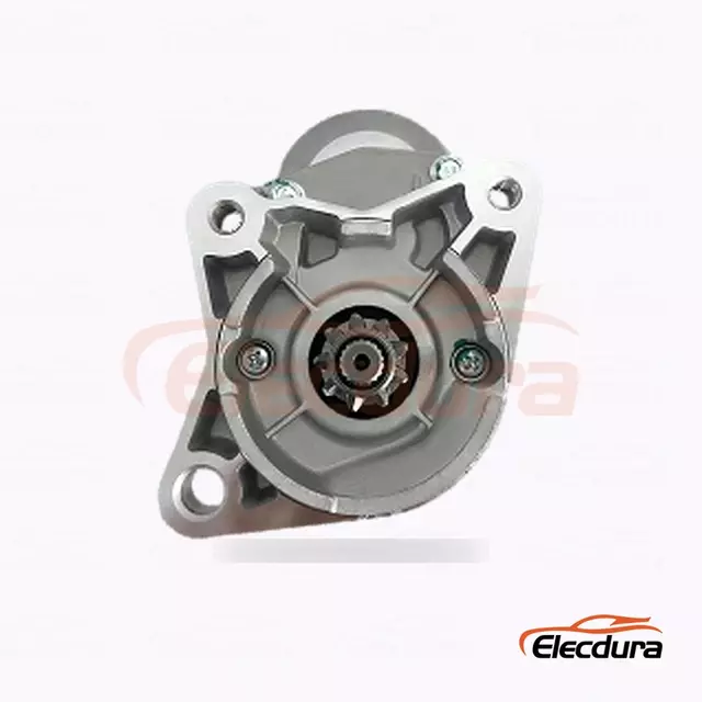 128000-0040 D&eacute;marreur Mazda 323, 12 V 2,0 kW 9 dents, vue lat&eacute;rale compl&egrave;te
