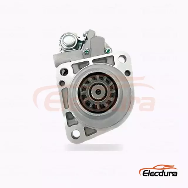 DRS0321 Rozrusznik typu Mitsubishi do dużych obciążeń, 24 V, 5,5 kW, 12 zęb&oacute;w, kompletny widok z boku