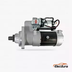 50-8420 Cummins Starter Motor, 12V 2.5kW 10 Teeth, Complete Side View