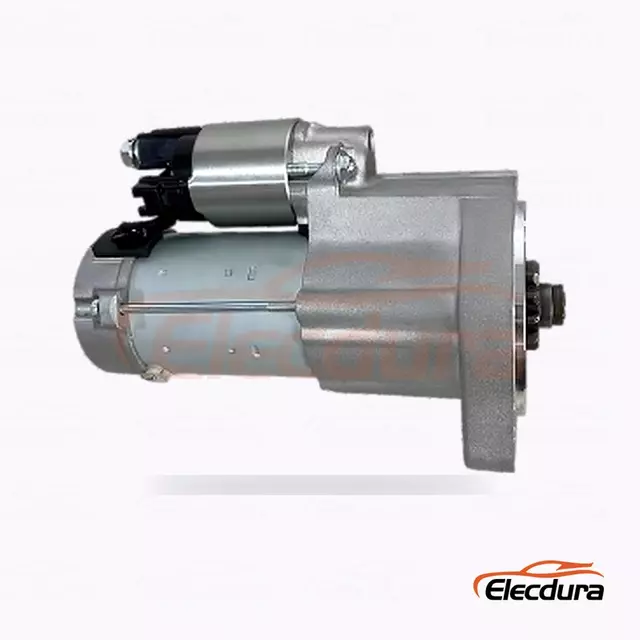 438000-5300 D&eacute;marreur Isuzu, 12 V 1,8 kW 11 dents, vue du terminal arri&egrave;re