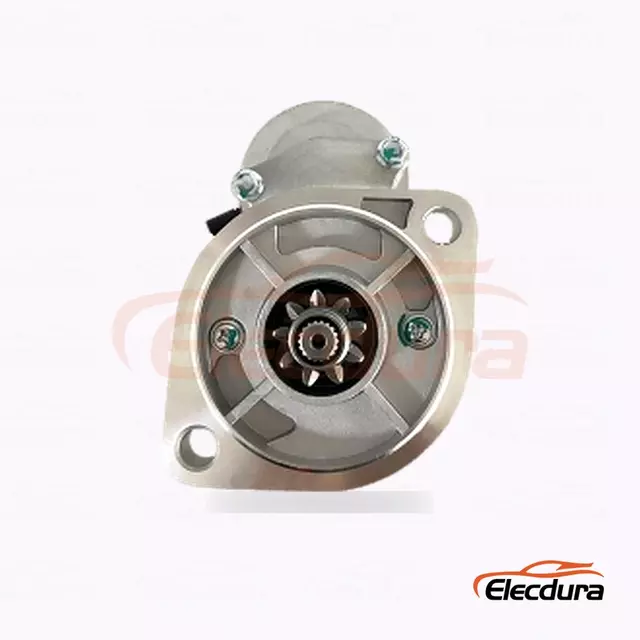 028000-7000 Komatsu PC50 Isuzu Starter Motor Wholesale, Drive-End Front View