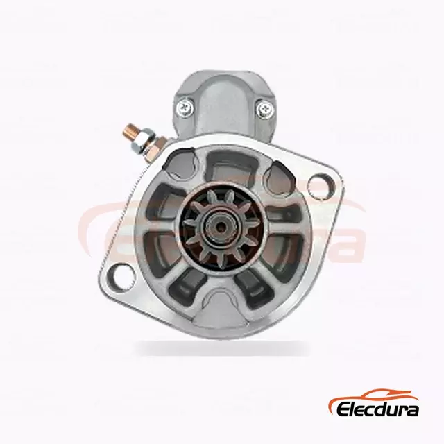 5256155 Cummins 4BT3.3 Engine Starter Motor, 12V 3.0kW 11 Teeth, Rear Terminal View