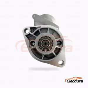 228000-1041 Kubota industrial Engine Starter Motor, 12V 1.4kW 11 Teeth, Complete Side View
