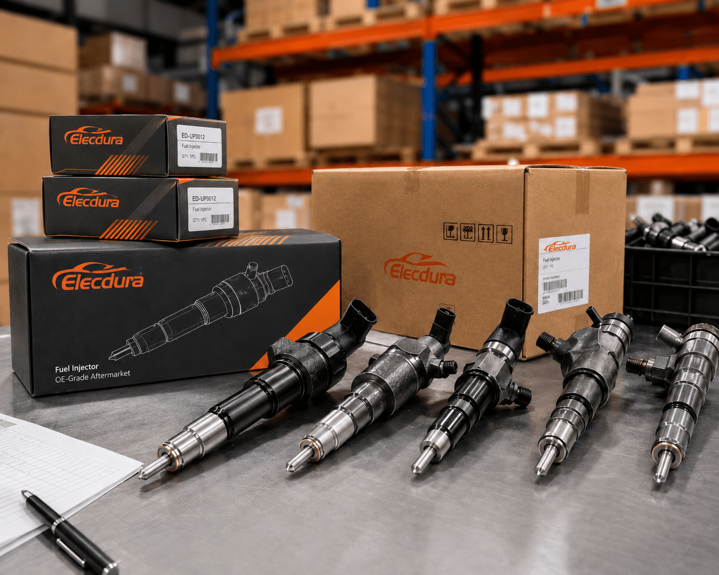 Elecdura OE-grade aftermarket diesel injectors for wholesale supply.png