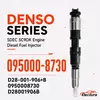 095000-8730 common rail diesel injector for SDEC SC9DK engine