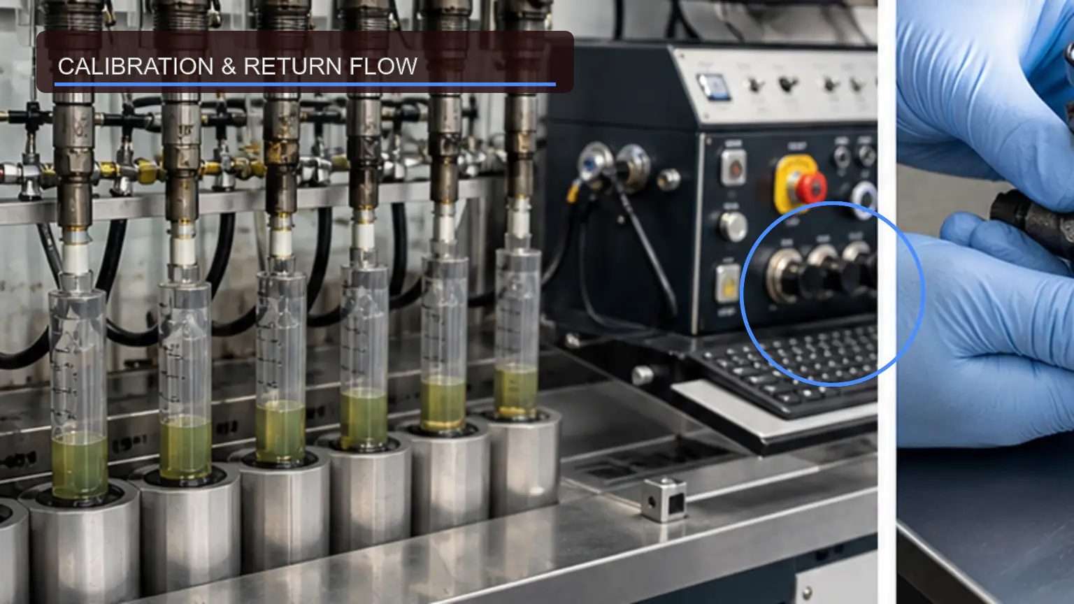 Heavy-duty fuel injector units compared by application geometry and visible interfaces for buyers serving Colombia