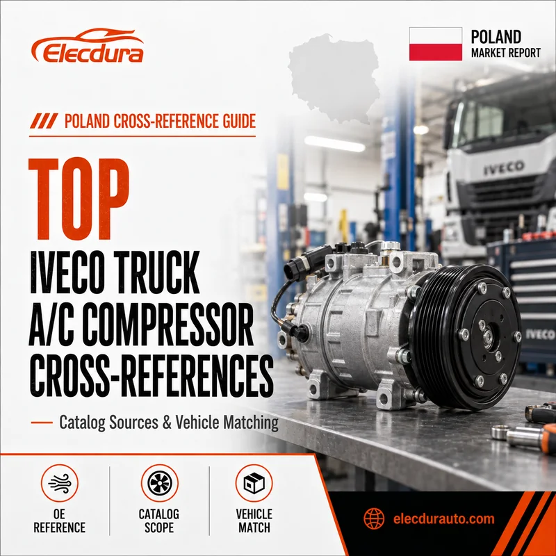 Iveco A/C Kompresszor Kereszthivatkoz&aacute;sok: DENSO &eacute;s NRF