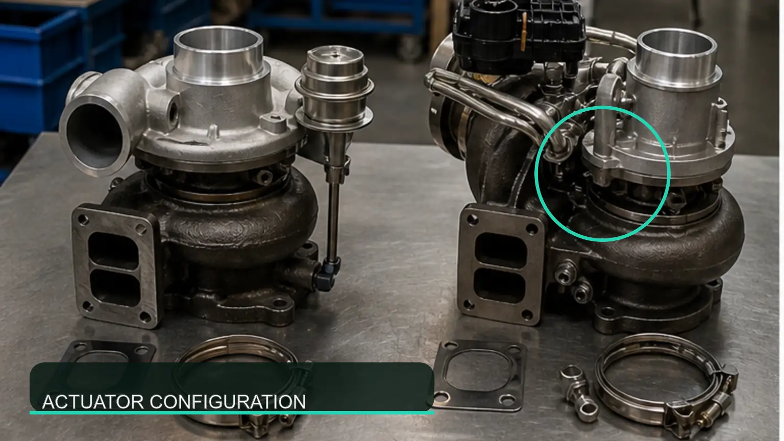 Wastegate and variable-geometry heavy-duty turbochargers compared for fleet sourcing
