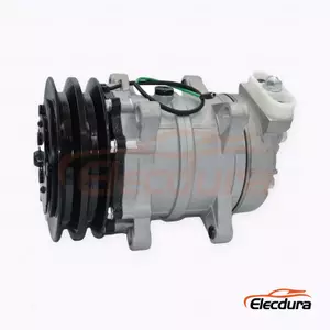 7H15 24V B2 144 mm Heavy-Duty A/C Compressor for FAW Jiefang C6 / UD mixer truck application
