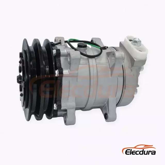 7H15 24V B2 144 mm Heavy-Duty A/C Compressor for FAW Jiefang C6 / UD mixer truck application