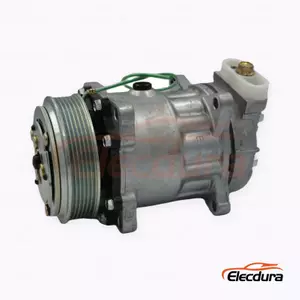 7H15 24V 6PK 119 ミリメートルヘビーデューティ A/C コンプレッサー上汽紅岩 Kingkan 大型トラック用