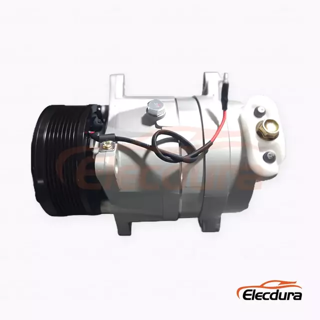 V5 24V 8PK 120 mm Heavy-Duty A/C Compressor for Shacman Delong truck