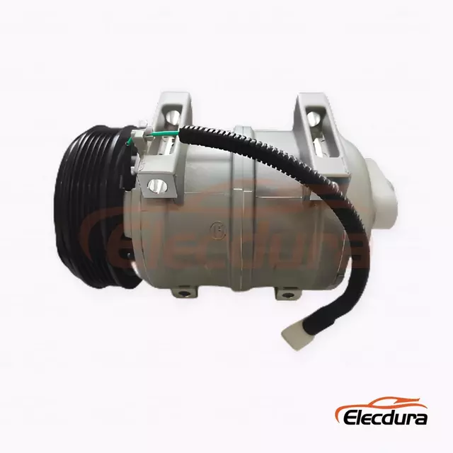 10K17A 24V PV5 119 mm wide-foot Heavy-Duty A/C Compressor for CAMC Hanma H7 truck