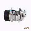 10K17A 24V PV10 130 mm left-15-degree flare Heavy-Duty A/C Compressor for FAW Jiefang JH6 truck