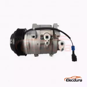 10SRE18C 24V PV8 120 mm Heavy-Duty A/C Compressor for John Deere rear-position