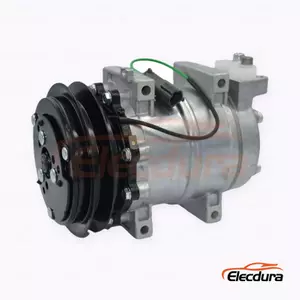 5H14 24V B1 145 mm Heavy-Duty A/C Compressor for Hitachi excavator -3 series