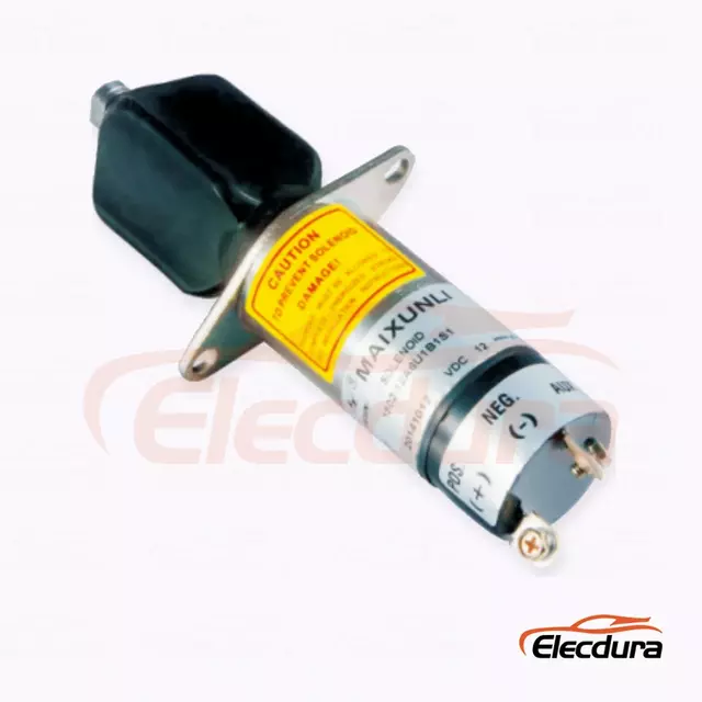 การใช้ Shutdown Solenoid 1502-12A6U1B1S1 1502-24A6U1B1S1 สำหรับ Syncro-Start เปลี่ยนดีเซลปิดระบบ