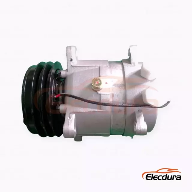 V5 12V A2 130 mm Heavy-Duty A/C Compressor for FAW Jiefang heavy truck