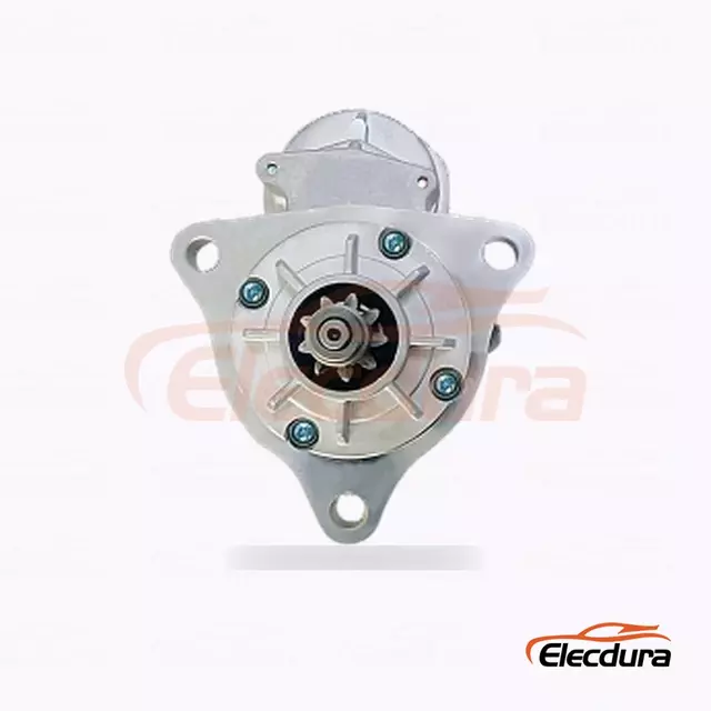 Fiat Diesel 12V 2,5kW 9 t&auml;nder CW startmotor, komplett sidovy