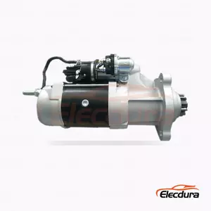 R335-7 Cummins Starter Motor, 24V 8.3kW 11 Teeth, Complete Side View