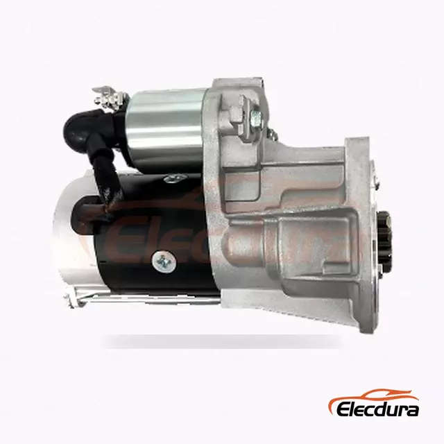 S13-556 Hitachi-Type Starter Motor, 12V 2.8kW 9 Teeth, Rear Terminal View