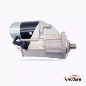 FYD124-N JAC Equipment Starter Motor, 24V 4.5kW 11 Teeth, Complete Side View