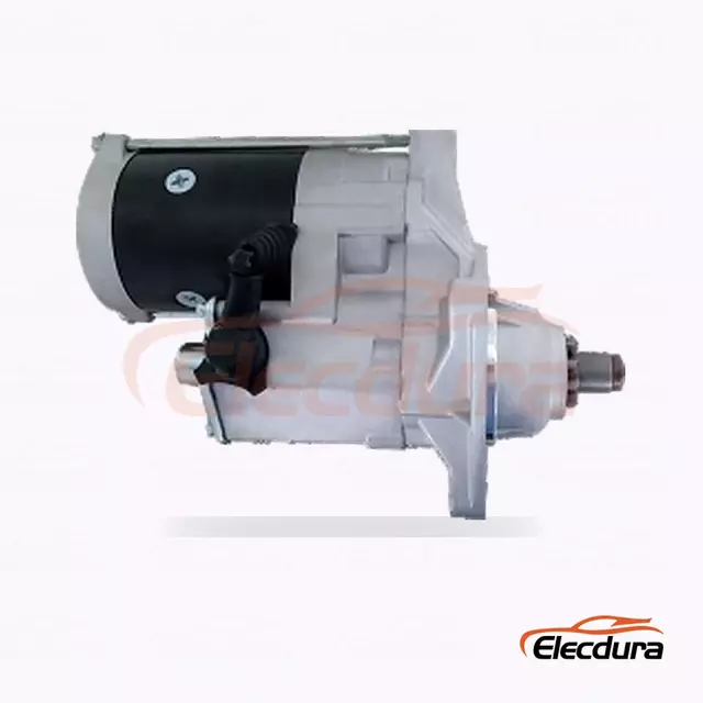 FYD103-N D6114 Motor de arranque para equipos, 12 V, 4,0 kW, 9 dientes, vista lateral completa