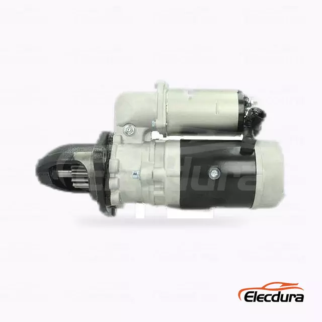 0-23000-7090 Mitsubishi 6QG Starter Motor Wholesale, Complete Side View