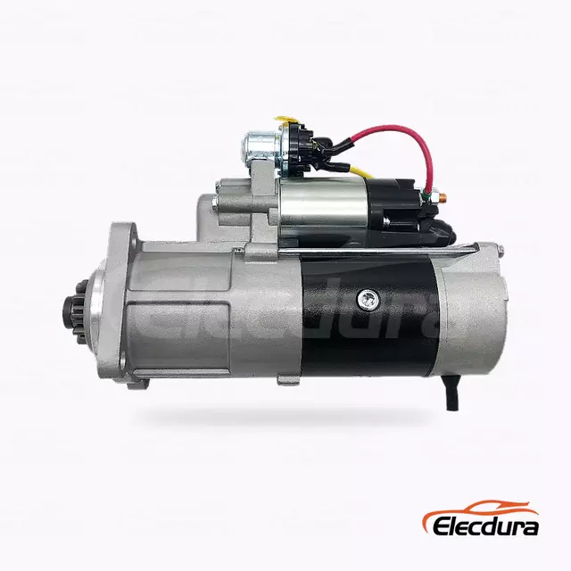 STM3523UW Yuchai / Prestolite starter motor side view