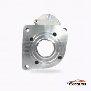 028000-5000 Kubota V4000 Starter Motor Wholesale Replacement, Drive-End Front View