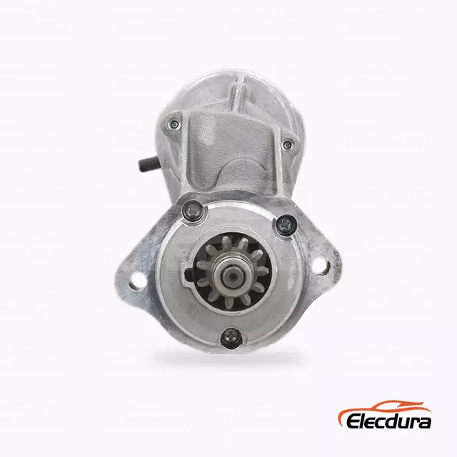 128000-4780 Kubota Starter Motor Distributor 24V 11T, Drive-End Front View