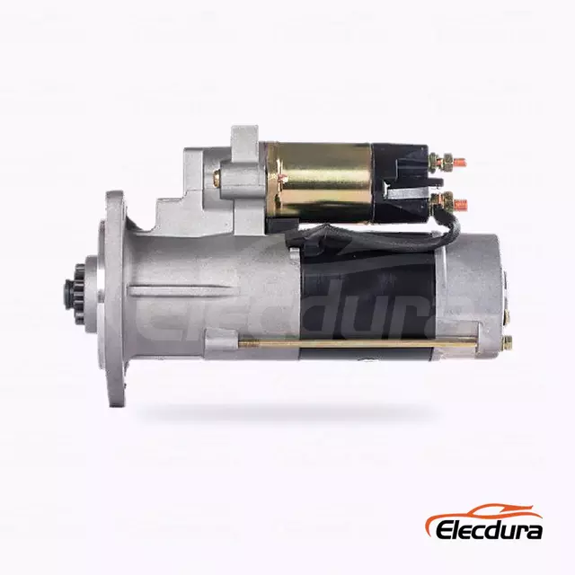M3T90273 Mitsubishi Fuso FH Starter Motor Distributor, Complete Side View