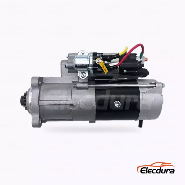 STP0225MH Cummins / Yuchai / Shangchai starter motor side view