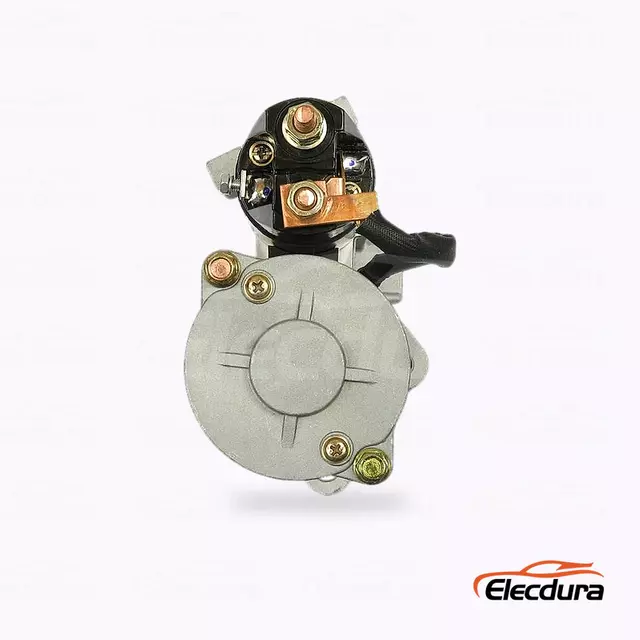 M8T55371 Mitsubishi 4M50T Starter Motor Wholesale, Rear Terminal View