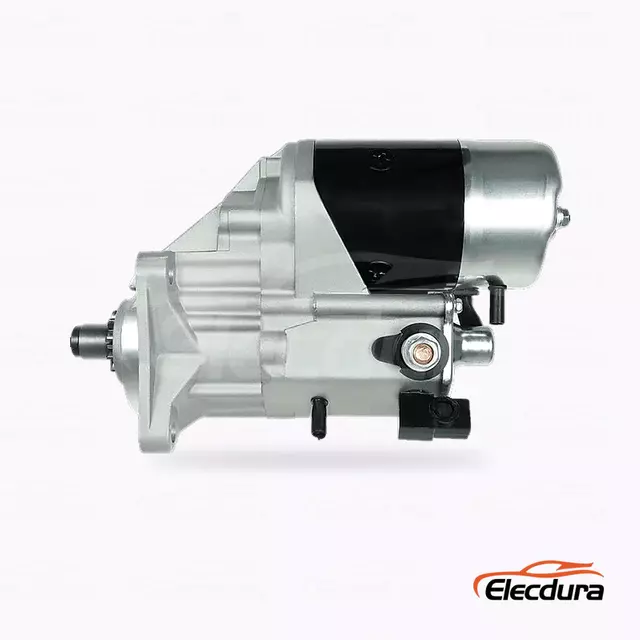 143-0539 Caterpillar 3054 Starter Motor Wholesale Supply, Complete Side View