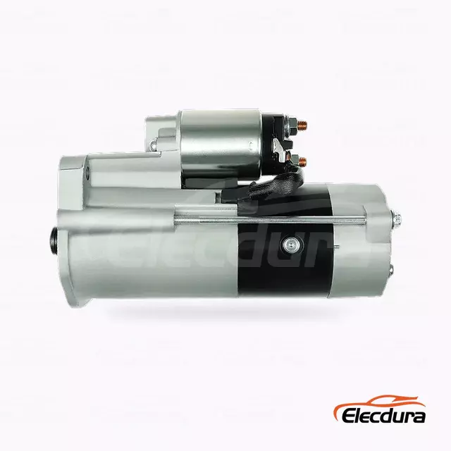 M008T75071 Mitsubishi 4M41 10T Starter Motor Distributor, Complete Side View