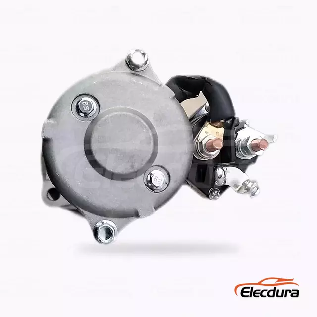 28100-EW030 Hino S05C Starter Motor Distributor, Complete Side View