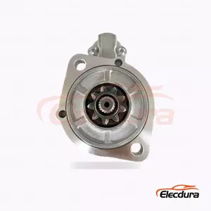 M8T70971 Kubota Starter Motor, 12V 2.2kW 9 Teeth, Complete Side View
