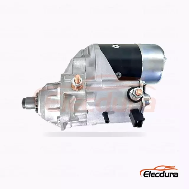 2280005860 Industriale che utilizza il motorino di avviamento Denso, 12 V 2,0 kW 10 denti, vista terminale posteriore