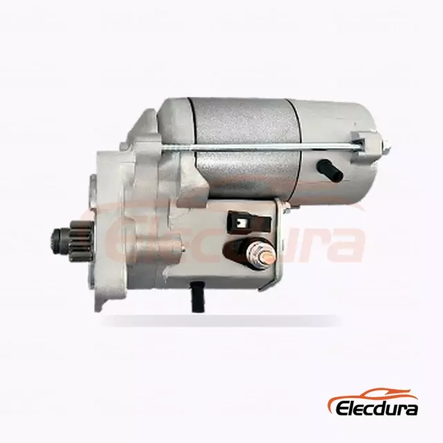 228000-4830 D&eacute;marreur Ford Ranger et Econovan, 12 V 2,0 kW 9 dents, vue lat&eacute;rale compl&egrave;te