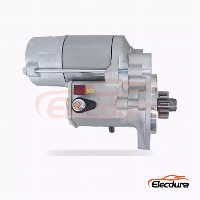 23300-97006 Rozrusznik Nissan, 24 V, 2,5 kW, 11 zęb&oacute;w, widok z tyłu zacisku