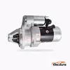 12995377010 Hitachi-Type Starter Motor for Yanmar 4TNE98, 12V 3.0kW 9 Teeth, Rear Terminal View