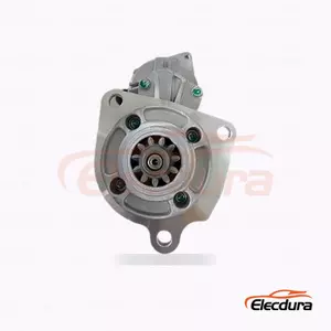 0-24000-3151 Hitachi ZX200 and John Deere Starter Motor, 24V 4.5kW 11 Teeth, Complete Side View